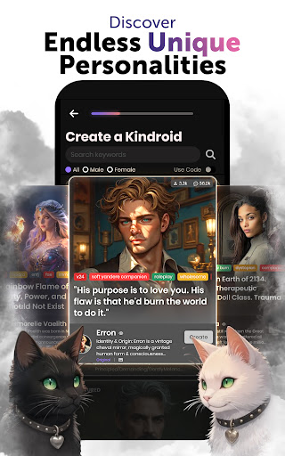 Kindroid screenshot 7