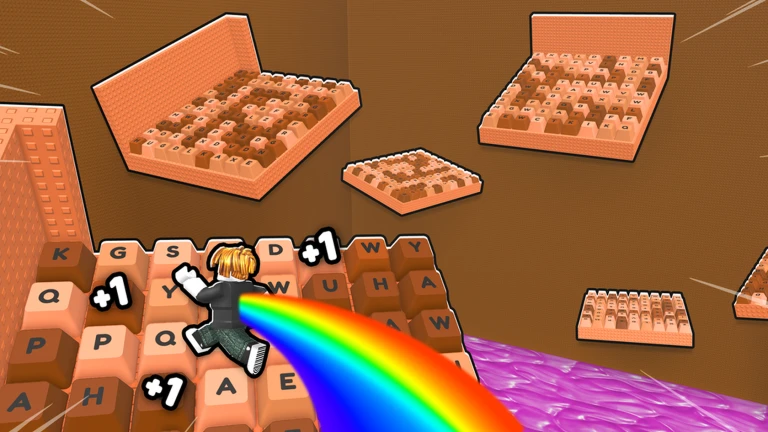 +1 Speed Keyboard Escape | Candy & Chocolate screenshot 1